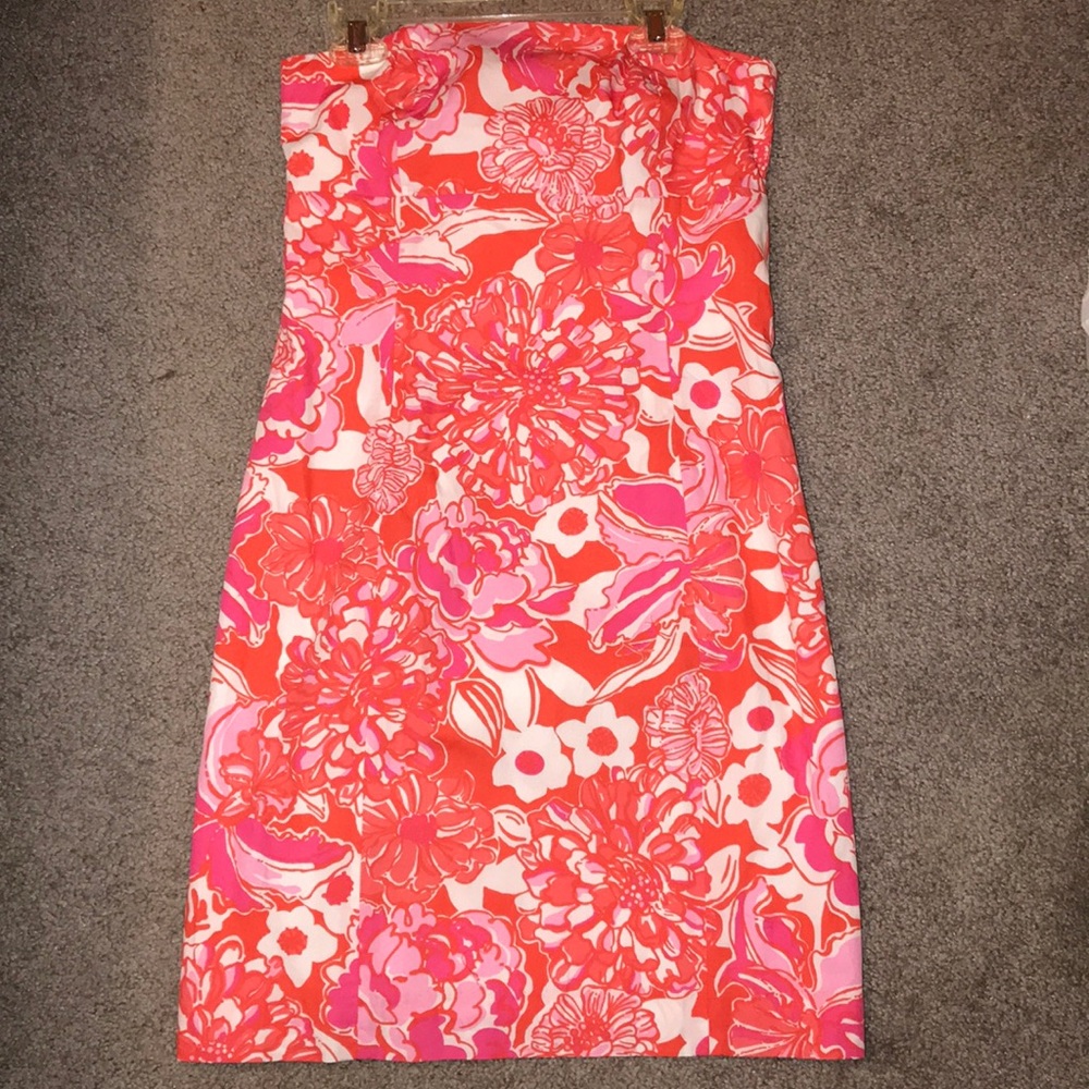 Lilly Pulitzer Strapless Mini Dress NWT